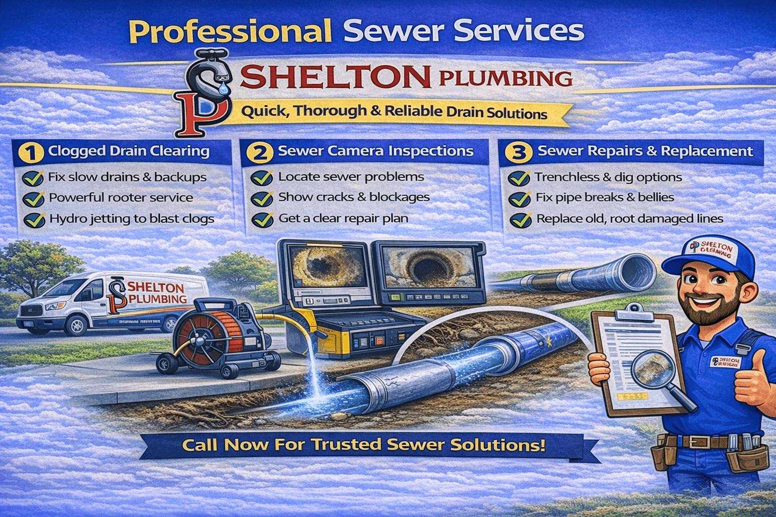 Sewer services in the Alle-Kiski Valley including drain cleaning, inspections, and sewer line repair