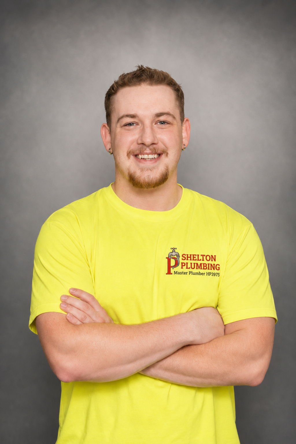 Brandon ReVino Bennet, Journeyman Plumber and Sewer Technician at Shelton Plumbing