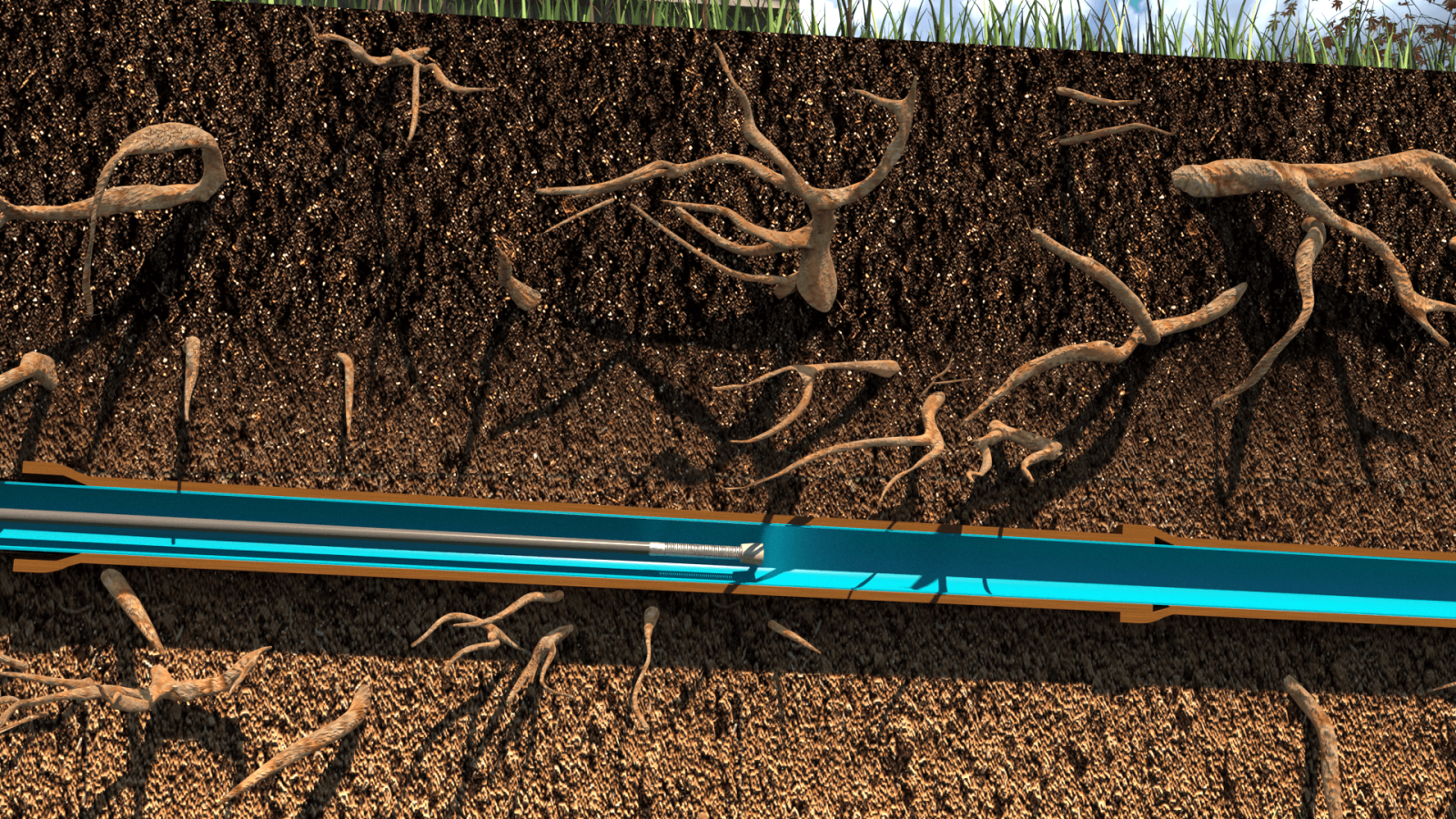 John Shelton Plumbing trenchless trenchless step 2