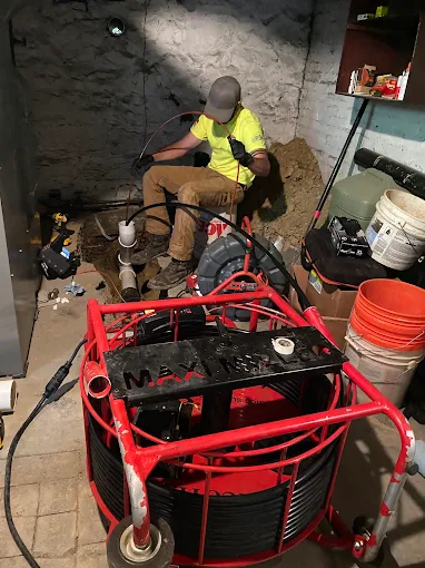 John Shelton Plumbing hydro jetting equipment used for professional sewer and drain cleaning
